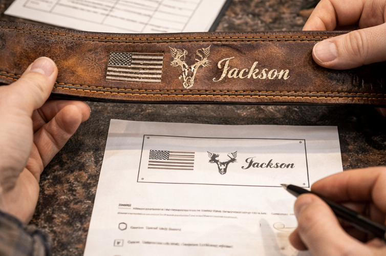 Person signing a document