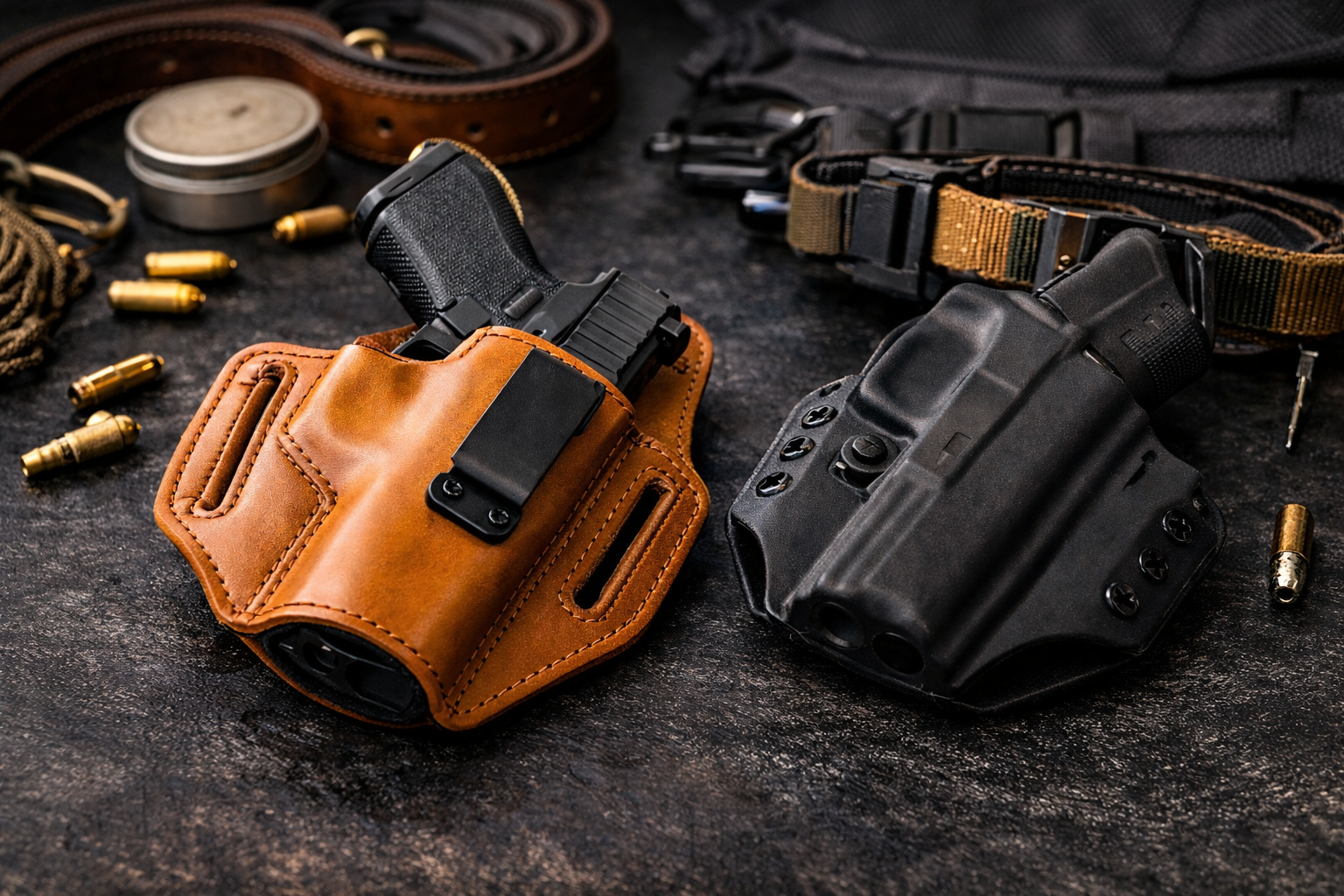 Leather vs. Synthetic Gear