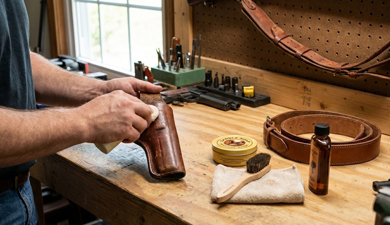 Proper Care and Maintenance for Leather Firearm Gear